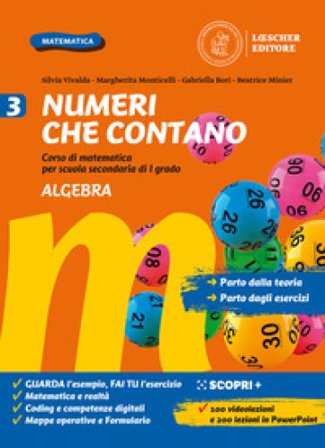 Numeri che contano. Corso di matematica per la scuola secondaria di primo grado. Con Verso la prova INVALSI. Per la Scuola media. Con e-book. Con 