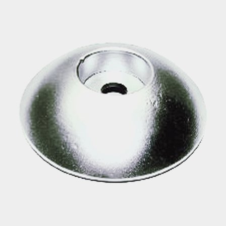 Ânodo de zinco Tecnoseal, para casco, 2.2 kg, Ø15 mm/Ø142 mm