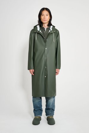 Stockholm Long Raincoat Green