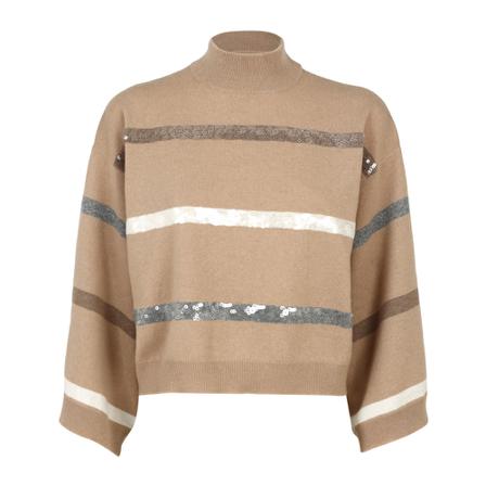 Brunello Cucinelli Sweater Brun, Dame