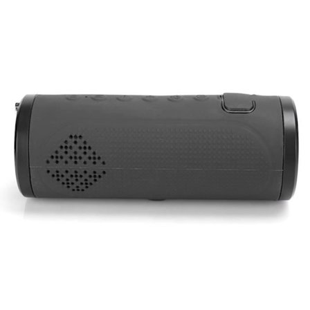 HURRISE Mountainbike-högtalare Handsfree-samtalande subwoofer trådbundna högtalare för MTB-videofäste