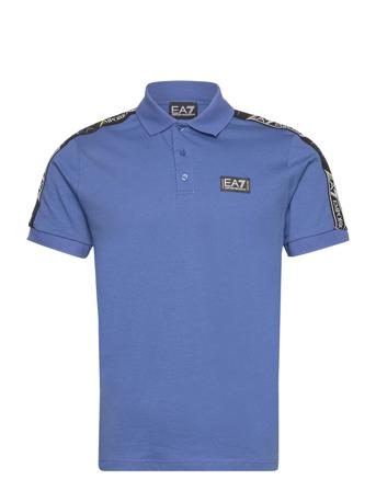 Polo Polos Short-sleeved Blå EA7*Betinget Tilbud