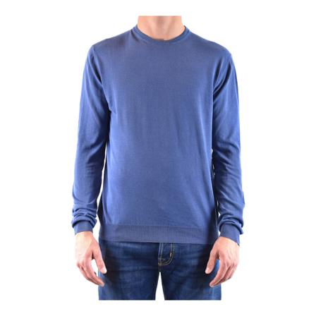 Jacob Cohën, Sweater Blauw, Heren, Maat:M