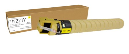 XEROX EVERYDAY REMANUFACT. TONER REPL KONICA M. TN221Y YELLOW A8K3230 SUPL