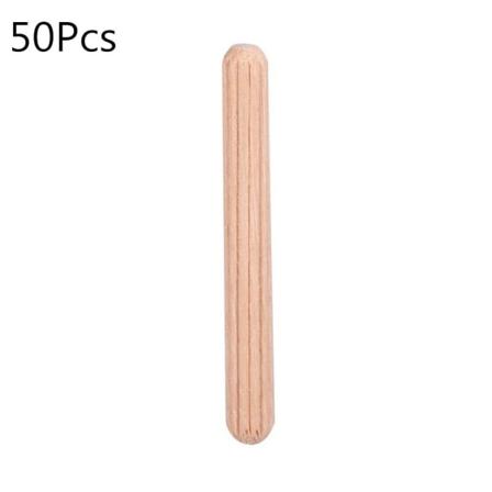 50 Stk Trædyvler Trædyvler 6X50MM 6x50mm