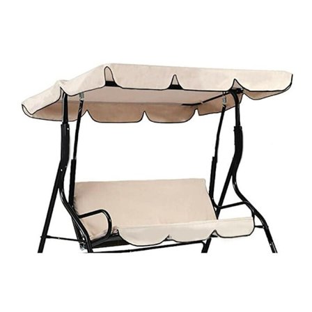 (Beige,M) Skyggepresenning til altan, dækker til udendørs have