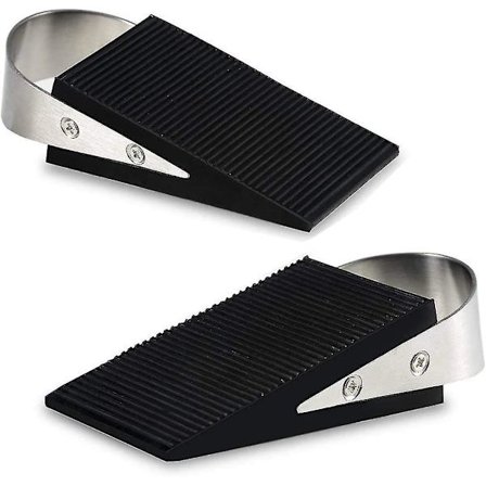 Dørstopper Kile - Aselected 2 stk. Robust Dørstopper i Metal Gave