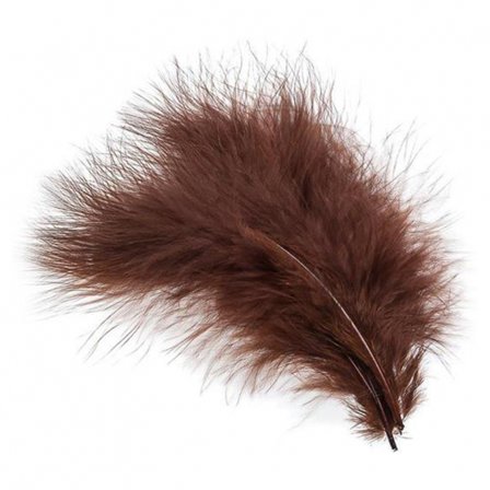 Marabou Plumes - Brown