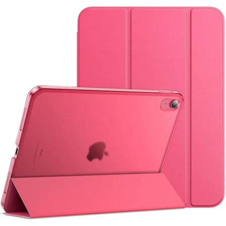 Slankt stativdeksel for iPad A16 11./10. generasjon 2025/2022, Auto Wake/Sleep (Rosa)[YDE]