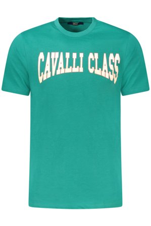 Cavalli Class T-shirt Maniche Corte Uomo Verde