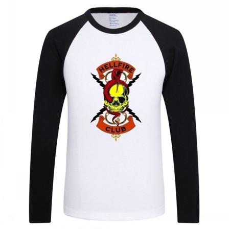 Stranger Things Kläder T-shirt Hellfire Vuxen S