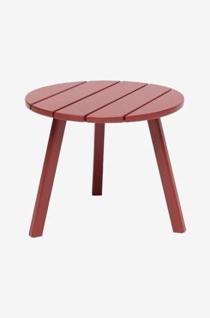 Hillerstorp - Sidebord Tennessee, diameter 50 cm - Rød - Avlastningsbord - Fra Homeroom