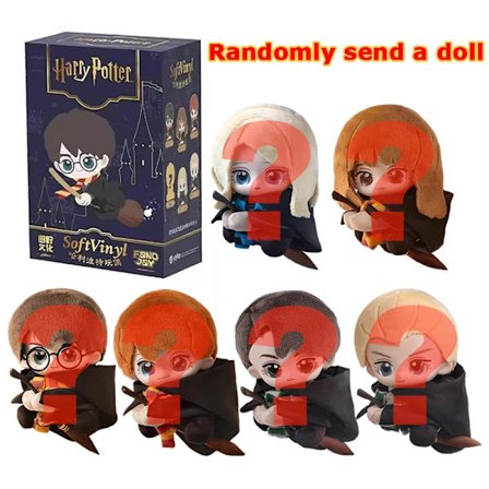 Harry Potter Dukke Serie Ron Weasley Hermione Granger Film Figur Plast Polyester Materiale Dukke Børne Gave Tilfældig Afsendelse
