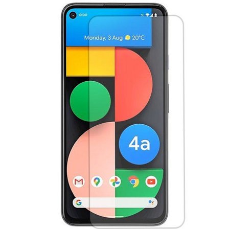 2-Pak Google Pixel 4a 5G Skærmbeskytter i Hærdet Glas 0,3mm