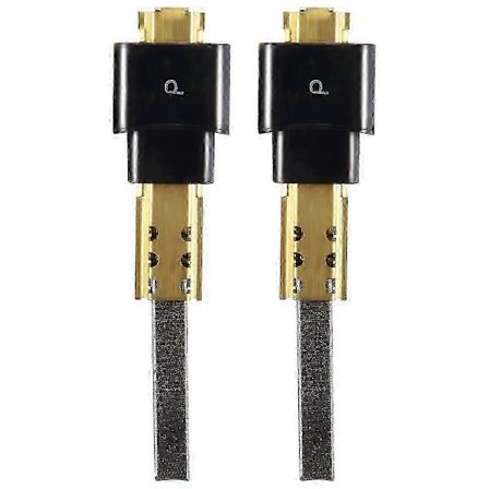 2 KPL Pölynimurin Moottorin Hiiliharja 6,5X11X32mm, Korkealaatuiset Pölynimurin Osat, yhteensopiva Vac