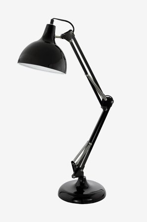 EGLO - Skrivebordslampe Borgillio - Svart - Skrivebordslamper - Fra Homeroom