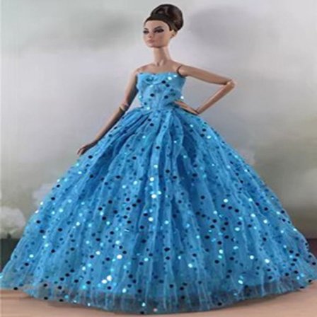 Docka Bröllopsklänning Docka Kjol 3 3