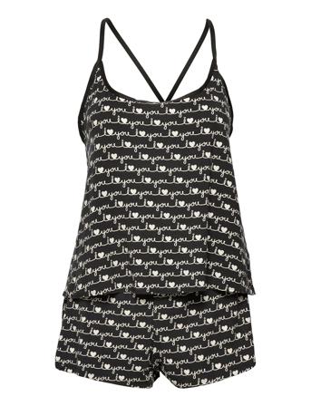 Sleeveless Short Set Patterned Calvin Klein