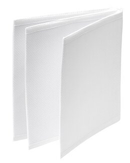 Pekbok vit utan garn och mönster