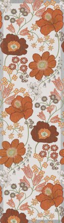 Ekelund Kveldsblomst Løper bomull 35x120