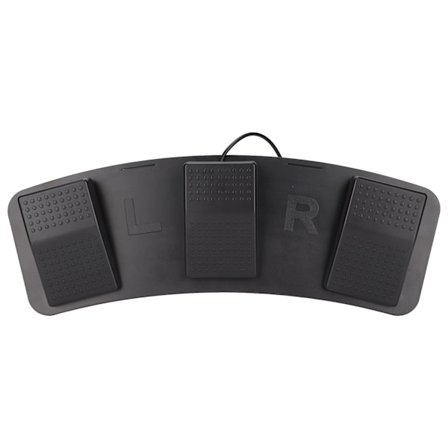 USB Kolminkertainen Jalkakytkinpoljin Monitoiminen Ergonominen Kolminkertainen Jalkakytkinpoljin Pelien Pelaamiseen Tehdastestaukseen (Mekaaninen 