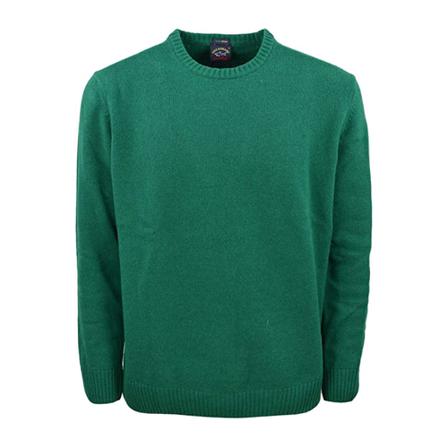 Paul & Shark Round-neck Strik Grøn, Herre Strik