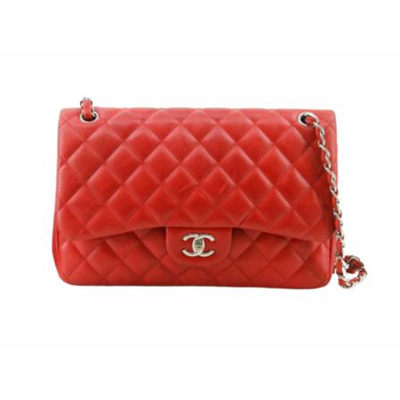 Chanel Vintage Pre-owned Shoulder Väska röd, Dam Vintage Väskor, Dam, Storlek: ONE SIZE