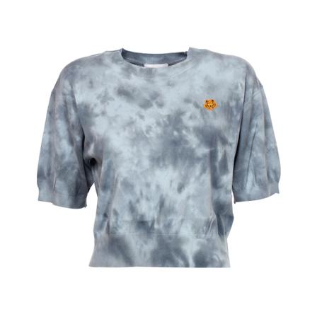 Kenzo, T-Shirts Grijs, Dames, Maat:S