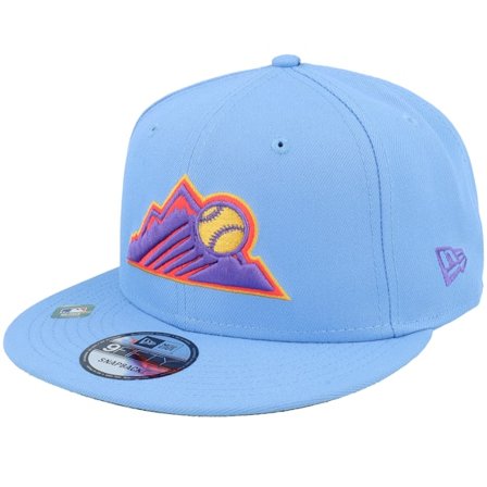 New Era - MLB Blå snapback Caps - Colorado Rockies MLB City City Connect 9FIFTY Blue Snapback @ Hatstore