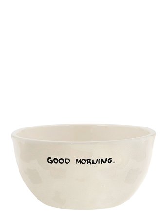 Anna + Nina Good Morning Bowl - White - 50 CL