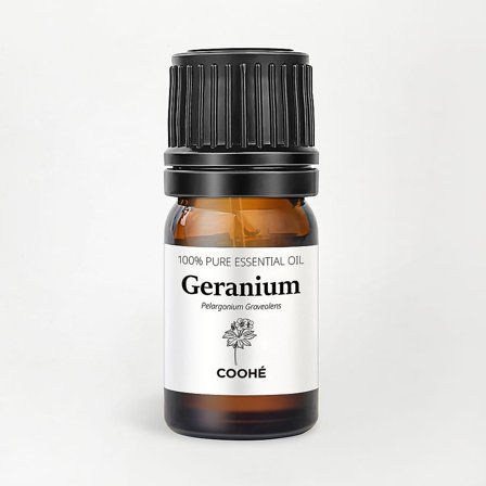 COOHÉ Geranium Essential Oil 5 ml, Tøj & Bolig, Duftolier, Æteriske Olier