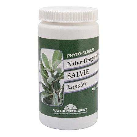 Natur Drogeriet Salvie 300 mg 90 kaps., Helse & Madvarer, Kosttilskud, Øvrige Kosttilskud