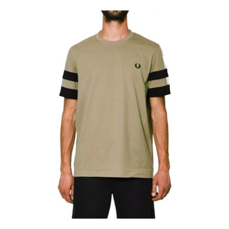 Fred Perry M2680 H04 T-shirt Grøn, Herre T-shirts