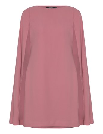 Lauren Ralph Lauren | Cape Georgette Cocktail Dress | 40