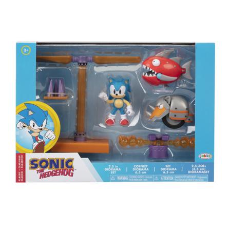 Sonic The Hedgehog Diorama Set 7-pack