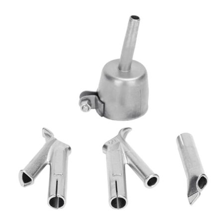 Varmluftpistol Sveisemunnstykke 304 Rustfritt Stål Rask Sveisemunnstykke for Vinyl PVC Plast