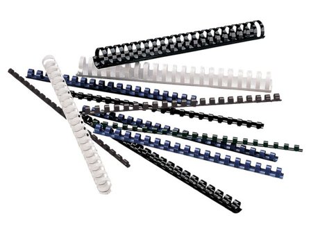 Lyreco Plastspiral 20mm Svart 100/fp - Lyreco - Kontorsmaskiner > Inbindning > Spiraler