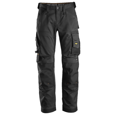 Snickers Workwear 6351 AllroundWork Arbetsbyxa svart Svart, Kläder