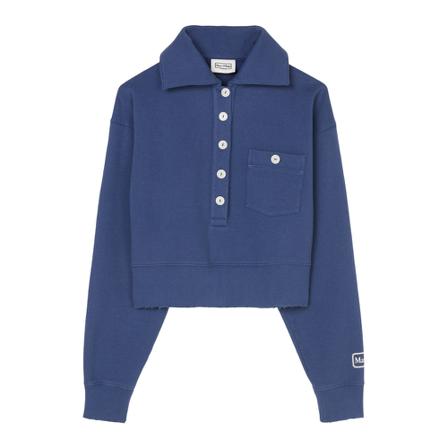 Marc O'Polo, Archive Code sweatshirt Niebieski, Kobieta, Rozmiar: L