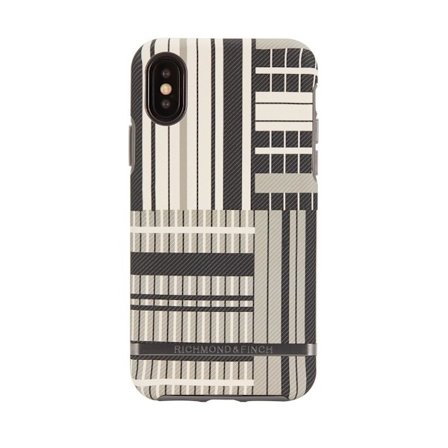 Richmond & Finch Skal Platinum Stripes - iPhone X/XS