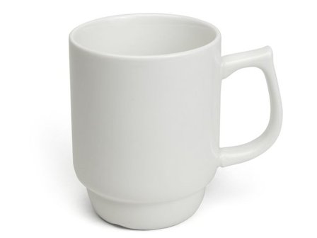 EXXENT Mugg Porslin 23 cl 6/fp - Lyreco - Kök och servering - Glas porslin och bestick - Koppar och glas