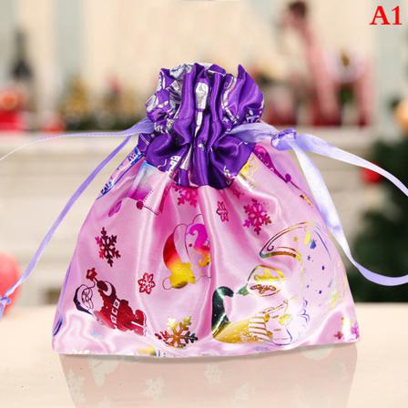 Christmas Apple Bag Presentpåse Handtag Dragsko Julafton D