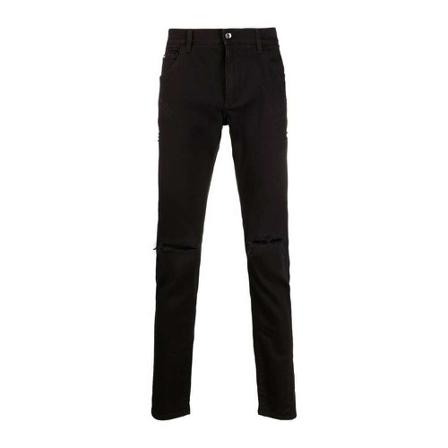 Dolce & Gabbana Slim-fit Jeans Sort, Herre