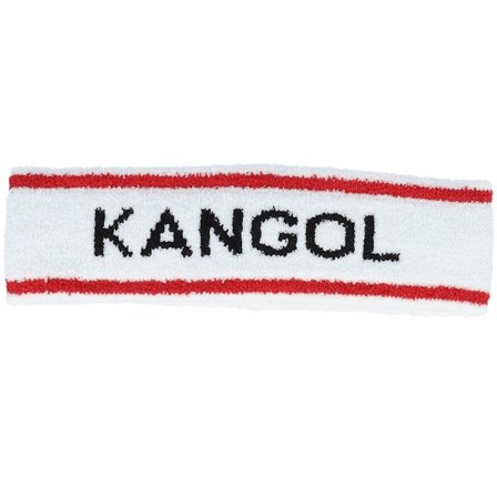 Kangol - Bermuda Stripe White Headband Headband White Beanie - @ Hatstore