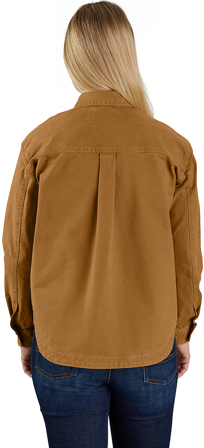 Carhartt Workwear Carhartt W's Heavyweight Duck Overshirt Carhartt Brown
