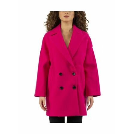 Hanita, Coat Roze, Dames, Maat:S