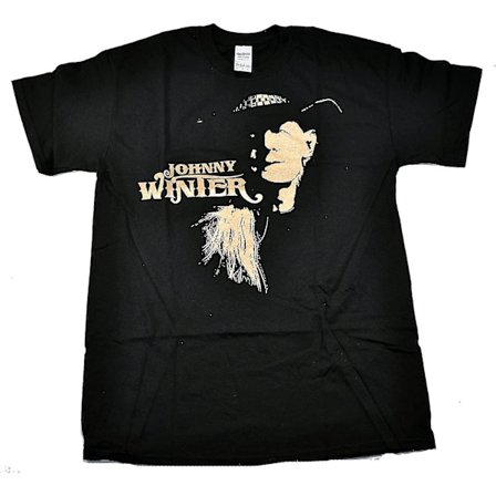 Johnny Winter Western Photo T-shirt