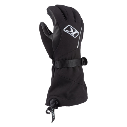 Klim Allure Gauntlet Skoterhandskar Svart/Högt liv L