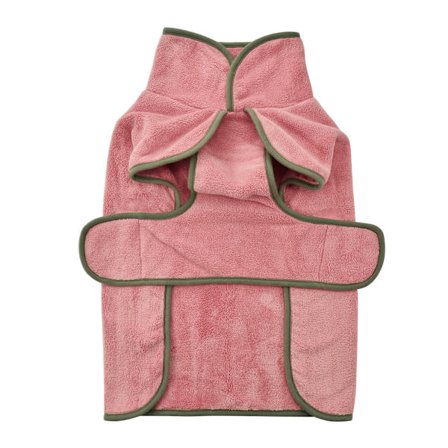 Hurtigtørkende badekåpehåndkle for hund, høy absorberingsevne, mykt og slitesterkt