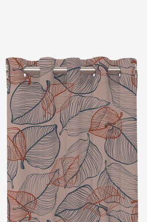 Redlunds - Hugo oljelængder - Kobber - Gardiner med ringe - 140X240 - Fra Homeroom